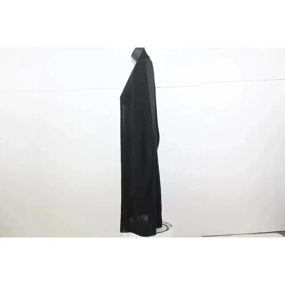 Eileen Fisher Black Open Front Knit Cardigan Size XS Womens - Picture 7 of 9